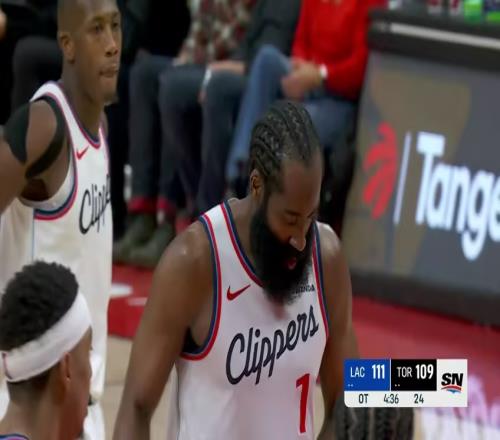 速效救心丸請備好！哈登變身指揮官，快船加時險勝猛龍