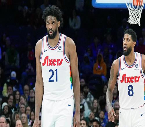 76人官方：恩比德、喬治和埃奇庫姆缺席今日對魔術(shù)的NBA杯賽