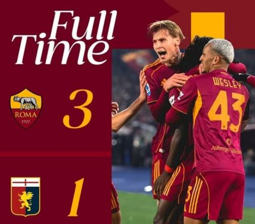 意甲第17輪結(jié)束了所有比賽，最新積分榜如下！