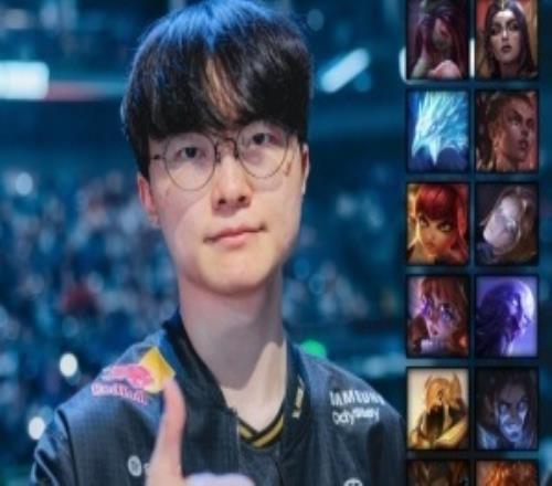 LOL官方分享Faker本次世界賽已使用14個(gè)英雄并配文：英雄海