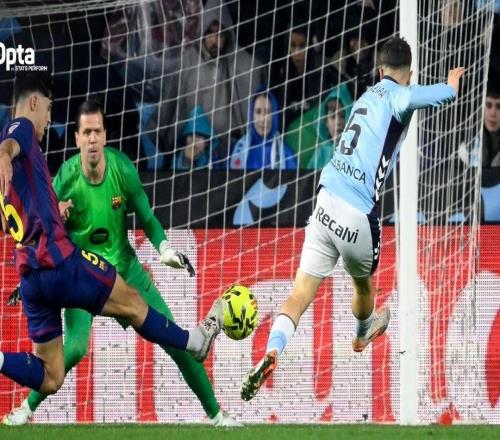 自2013年3月以來(lái)，巴薩首次連續(xù)10場(chǎng)比賽沒(méi)零封對(duì)手