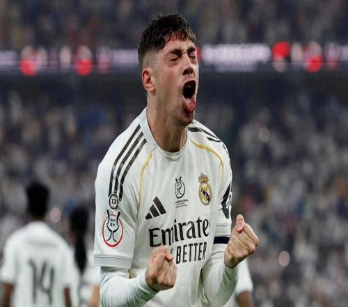 21！巴爾韋德世界波建功，皇馬力克馬競挺進(jìn)超級杯決賽