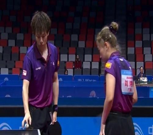 林高遠劉詩(shī)雯41戰勝趙釗彥孫銘陽(yáng)，晉級全運會(huì )混雙4強