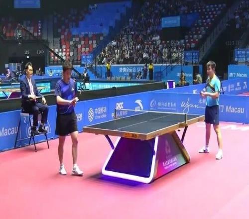 爆冷！梁靖崑14不敵河南隊于何一，止步全運會男單32強