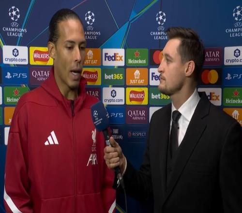 范戴克：我們的定位球能威脅任何對手，今天也證明了這一點