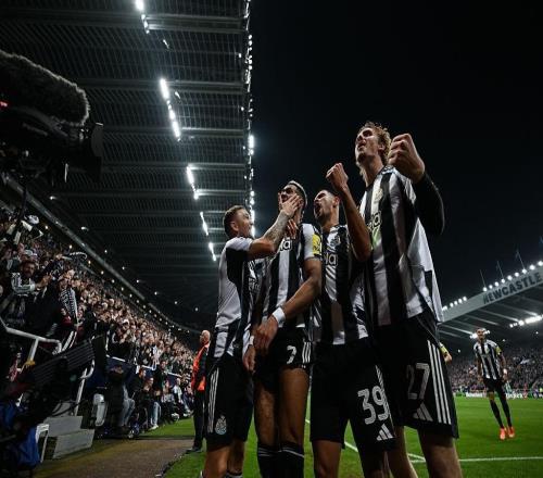 歐冠比英超還好踢紐卡本賽季歐冠進球數與英超持平