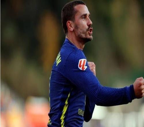 470場(chǎng)，格列茲曼追平科利亞爾并列馬競(jìng)隊(duì)史出場(chǎng)榜第5名