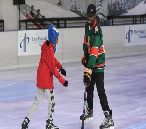 肯尼亞“冰獅之心”在燃燒