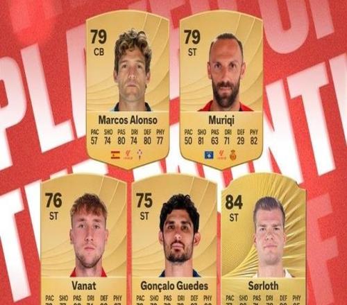 西甲1月最佳球員候選：穆里奇領(lǐng)銜，瑟洛特、瓦納特入選