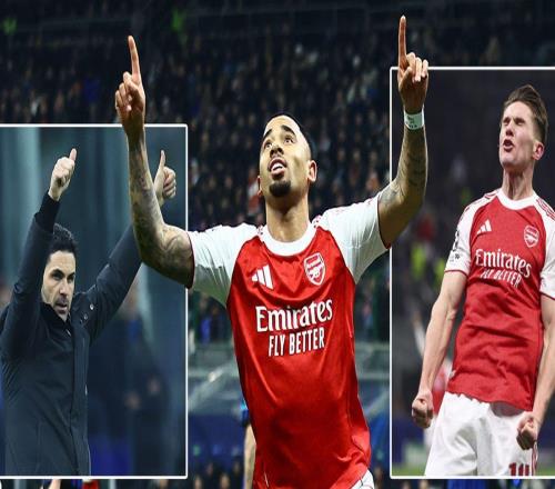 熱蘇斯梅開二度+約克雷斯世界波！阿爾特塔面臨槍手鋒線幸福煩惱