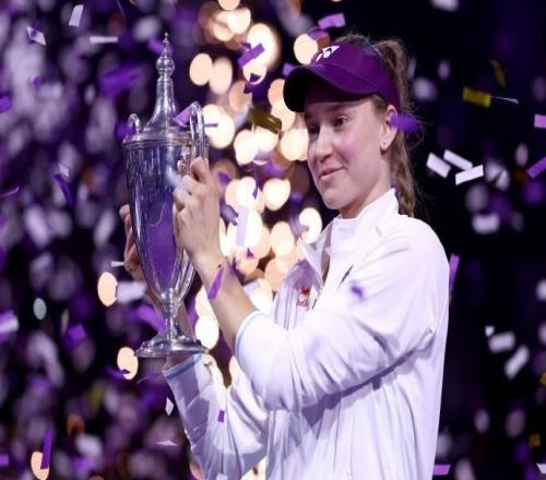 首奪WTA總決賽冠軍，哈薩克斯坦總統(tǒng)授予萊巴金娜三級巴雷斯勛章