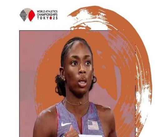 女子200米：杰斐遜伍登21秒68奪冠，成為本屆世錦賽雙金王