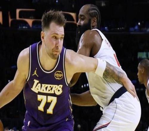 東契奇43+9+13哈登29+9湖人輕取快船5連勝