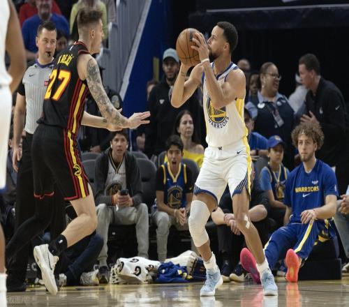 防守端被打爆！庫(kù)里31+3+5！老鷹射手投死勇士！巴特勒空砍30+6+7