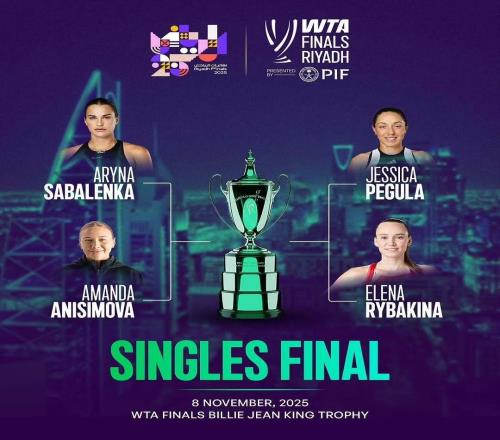 中網(wǎng)冠軍必奪總決賽冠軍已成定律嗎阿尼西莫娃成利雅得焦點人物