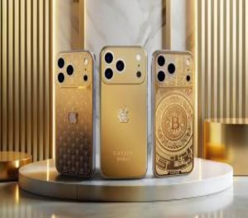奢侈品改裝廠再出手，超8.8萬美元的黃金蘋果iPhone17Pro問世
