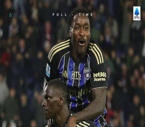 比薩終結開(kāi)季10輪不勝，時(shí)隔34年半再次在意甲贏(yíng)球