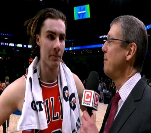 厲害，21+6+5，重傷歸來，替補(bǔ)登場(chǎng)依舊鋒芒畢露