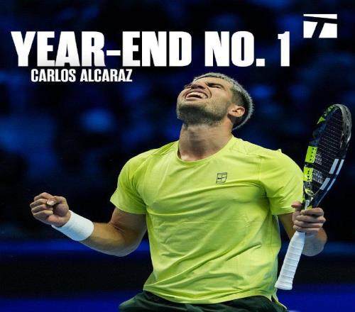 強(qiáng)！阿爾卡拉斯二度鎖定年終第一