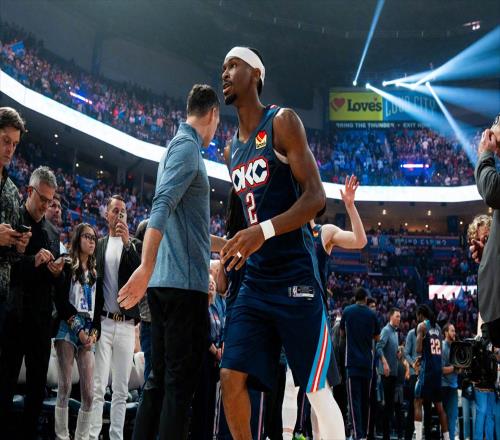 大爆冷！聯(lián)盟第一意外不敵倒數(shù)第一SGA轟47分無緣破勇士73勝神跡