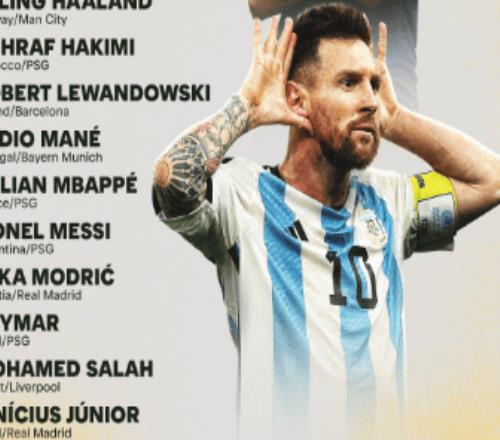 梅西領(lǐng)銜FIFA最佳球員14人候選2月27日出結果