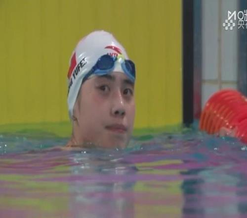 全運會女子100米蝶泳：張雨霏56秒88獲得冠軍，王一淳銀牌