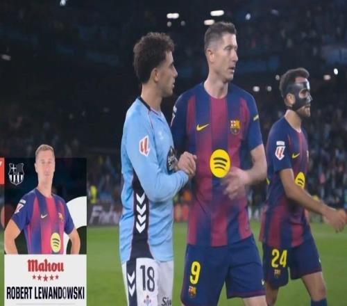 帽子戲法，萊萬(wàn)當選塞爾塔vs巴薩全場(chǎng)最佳