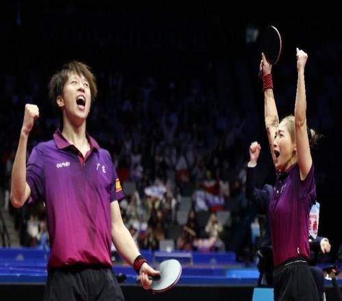 劉詩雯：和林高遠(yuǎn)搭檔奪金很完美，享受比賽中的每個(gè)瞬間