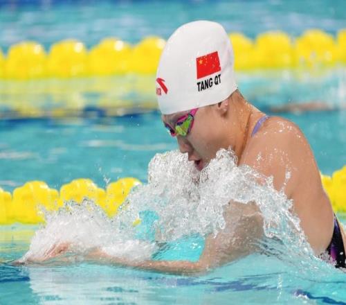 上海隊唐錢婷摘得全運會女子100米蛙泳金牌