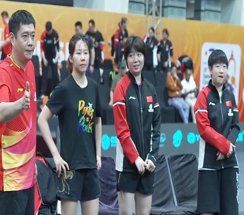 乒乓球亞錦賽女團：中國隊30戰(zhàn)勝韓國，晉級決賽