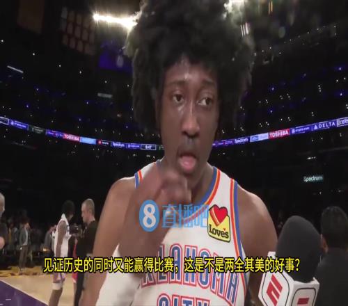 杰伦威经典采访：我是科比的粉丝，而詹姆斯是最接近科比的人！