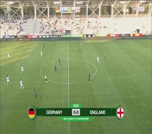 【集锦】U19欧青赛神仙打架！英格兰十分钟四球55战平德国