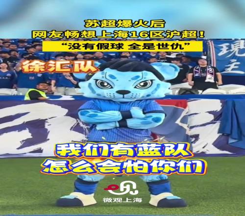 苏超联赛爆火后，网友畅想上海版“沪超”,“没有假球,全是世仇”