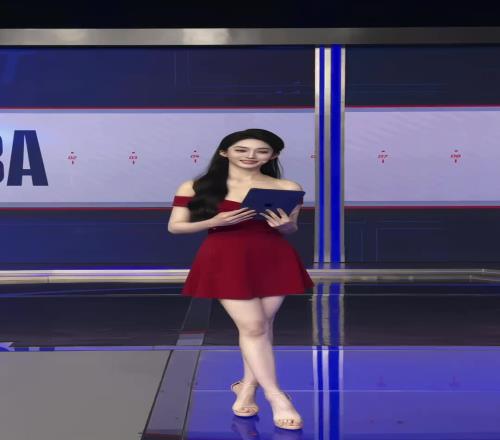 美女主播婧雯：恭喜雷霆！掌声同样送给步行者！