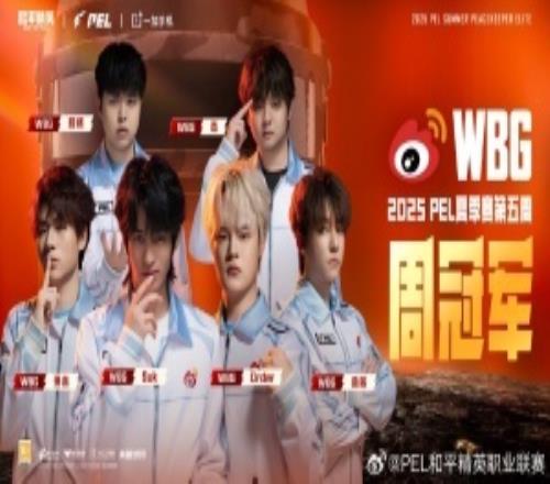 石总还是这么淘气！WBG取得PEL周冠军石头赶路：好像除了英雄联盟都挺好的