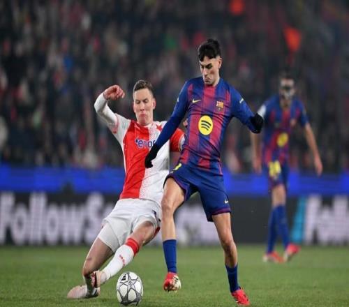 斯拉维亚球员：与巴萨交手是一种荣幸我们开局非常完美