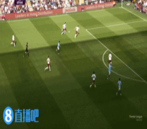 欧冠资格稳了！京多安造点&哈兰德点射骗过门将，曼城20领先