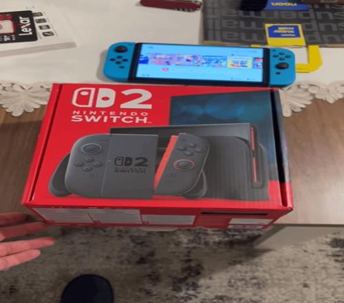 Switch2主机已遭偷跑！但需要首日补丁才能正常运行