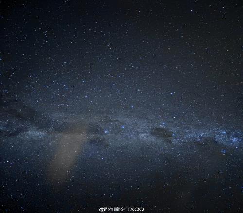 解说瞳夕晒照：拍了好久的星星送给你