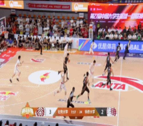 独一档的存在！管子煜25中9轰下30分7板2助3断正负值+30
