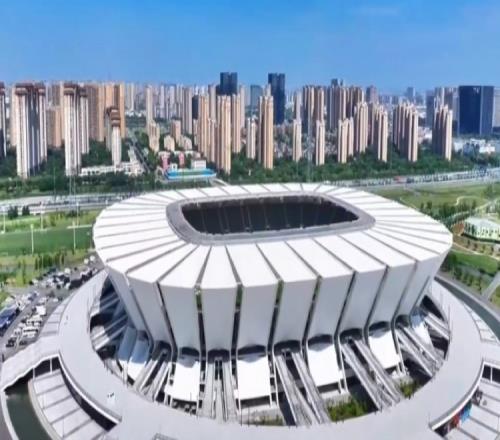 苏媒：苏超比赛将首次在专业足球场举行昆山奥体灵感来源折扇