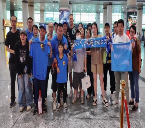 希望再见不会太遥远！科特尼克6月24日乘飞机离开大连
