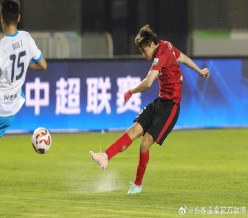 苏帅执教变化显著亚泰三将连登中超跑动距离榜