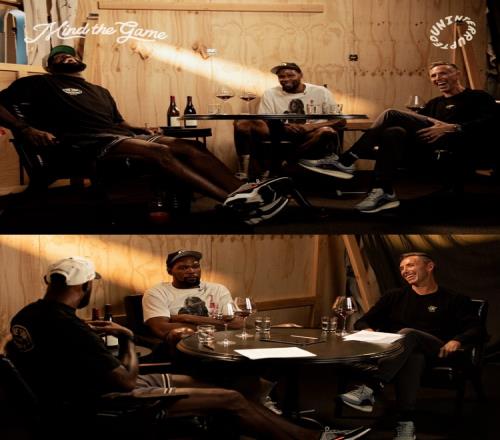 詹姆斯：我早上7点就训练完了他们告诉我KD两点半后才能录节目