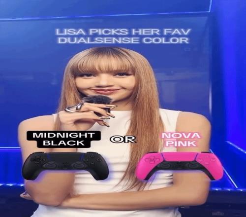 Lisa挑选自己最喜欢的PS5手柄配色：珍珠白笑到最后