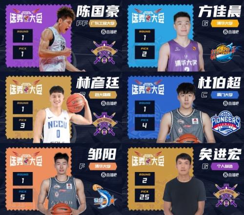 2年前的今天：陈国豪状元及第邹阳5号秀矣进宏25顺位被北控选中