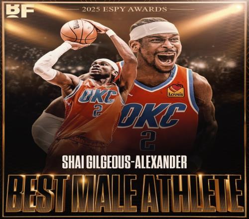 丰收！亚历山大荣获ESPY年度最佳男运动员+最佳NBA球员
