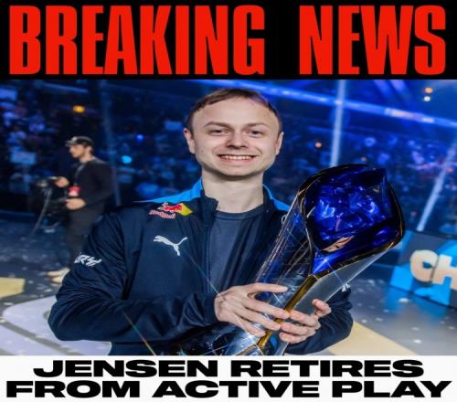 北美法王Jensen正式退役：感谢你们这些年来的支持和回忆