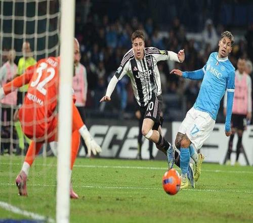 那不勒斯21尤文图斯霍伊伦双响