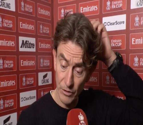 弗兰克：如果整场都能踢得像下半场那样，我们就会赢下比赛